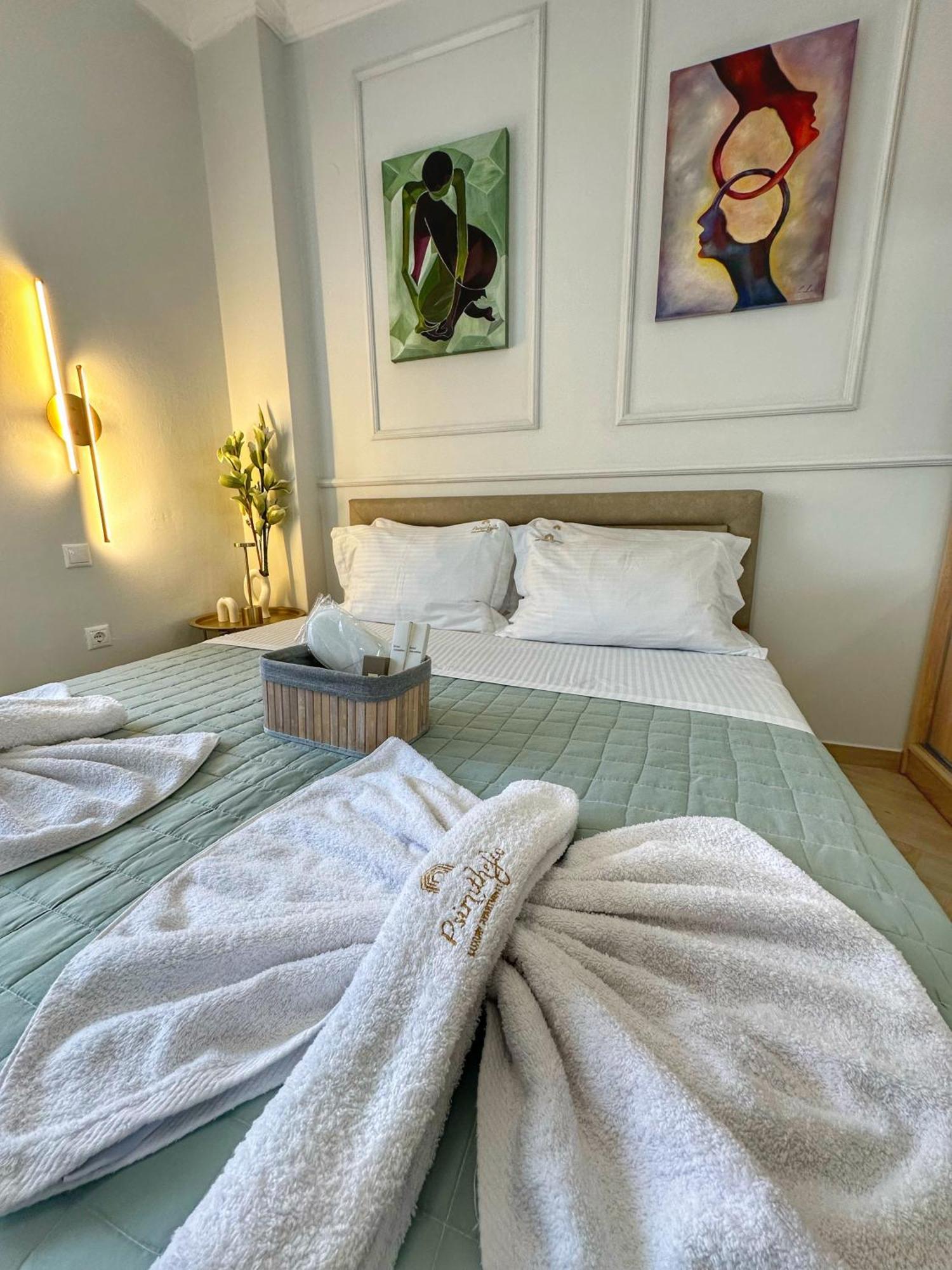 סלוניקי Psimithefto Luxury Apartments מראה חיצוני תמונה